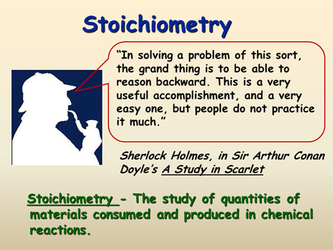 Stochiometry